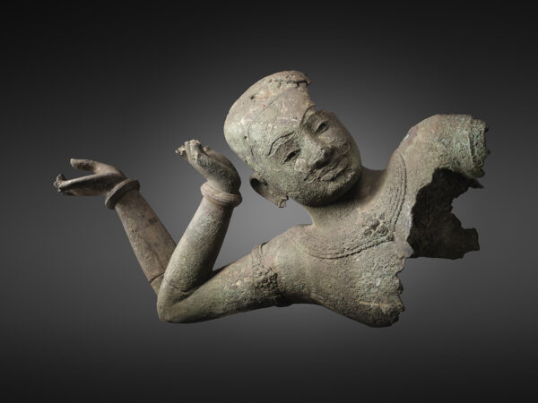 West Mebon Reclining Vishnu (detail), National Museum of Cambodia, Phnom Penh, Cambodia © National Museum of Cambodia, Phnom Penh / photo Thierry Ollivier for the Guimet Museum.